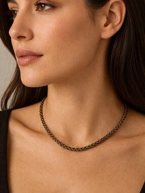 PREMIER DESIGNS Persian Link Antique Brass Chain Necklace